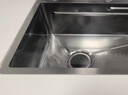 好太太家宝系列厨房水槽小米粒大单槽多功能洗碗洗菜一体盆304不锈钢洗菜池 68*45 【5.0加厚】纳米抗菌 实拍图