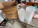 特美居（temeiju）一次性饭盒圆形透明吸塑快餐盒加厚带盖打包盒汤碗50套装360型 实拍图
