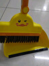 五月花扫把簸箕两件套扫地扫帚笤帚不粘头发小黄鸭畚箕搓斗软毛 实拍图