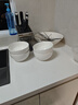 京东京造 碗盘餐具整套 碗具套装乔迁之喜骨瓷陶瓷家用 饭碗4.5英寸*6 实拍图