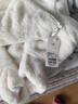 优衣库女装男装长绒摇粒绒拉链茄克/长袖外套夹克冬新款479611 01 乳白色 M 实拍图
