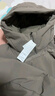 优衣库男装女装无缝羽绒连帽外套夹克羽绒服478279 37 栗色 2XL 实拍图