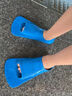 洲克ZOKE游泳脚蹼专业训练蛙鞋橡胶鸭脚板潜水浮潜装备621505851-4 实拍图