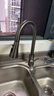 四季沐歌（MICOE）厨房水龙头 洗菜盆冷热抽拉式三功能不锈钢小蛮腰枪灰水槽龙头 实拍图