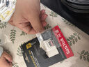 闪迪（SanDisk）128GB TF（MicroSD）内存卡A2 4K V30 U3 C10 至尊超极速移动存储卡 读速200MB/s 写速90MB/s 实拍图
