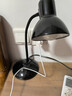 微光里 铁艺台灯学习 卧室床头学生网课阅读写字办公宿舍儿童书房小夜灯 铁艺台灯【黑色+5w三色灯泡】 实拍图