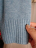 优衣库童装女童souffle yarn舒芙蕾开衫长袖毛衣外套478173 62 粉蓝色 160 实拍图