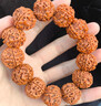 茂悦五瓣爆肉纹大金刚盘玩手串菩提子原籽男士文玩佛珠核桃手链把件 五瓣爆肉纹大金刚 实拍图