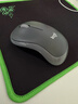 罗技（Logitech）M185鼠标 无线鼠标 办公鼠标 对称鼠标 黑色灰边 带无线2.4G接收器 实拍图