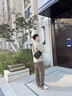 CinvaiKrose官方店小c&k2026新款胸包男士帆布包单肩斜挎包生日情人节520礼物 黑色Black【节日送礼表白可代写心意贺卡】 实拍图