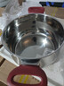 爱仕达汤锅316L不锈钢厨房家用小加厚电磁炉煤气灶专用大号炖煮汤锅具 汤锅+304钢蒸格 22cm 4.8L 实拍图