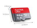 闪迪（SanDisk）64GB TF（MicroSD）内存卡 A1 U1 C10 至尊高速移动版存储卡 读速140MB/s 手机平板游戏机内存卡 实拍图