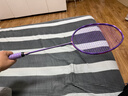 尤迪曼礼盒麻花波浪形超轻6U全碳素羽毛球拍训练1支装紫色(已穿线25磅) 实拍图