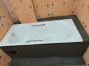 科勒（KOHLER）浴缸卫生间成人浴盆嵌入式搪瓷铸铁浴缸家用防滑浴池泡澡浴缸 铸铁嵌入式 1.5米（带扶手） 实拍图