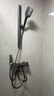 安华ANNWA 枪灰大置物简易花洒套装增压洗澡神器无顶喷手持喷头淋浴器 【热卖款】枪灰 | 59铜主体+琴键置物 R5SE 实拍图
