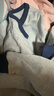 红豆儿童纯棉内衣套装男女童秋衣秋裤睡衣棉毛衫套装M1241浅蓝150 实拍图