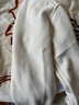 优衣库男女装souffle yarn舒芙蕾圆领针织衫毛衣毛衫479235 01 乳白色 S /165/84A 实拍图