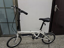 大行（DAHON）折叠自行车16英寸YUKI超轻迷你便携男女式通勤单车KT610 白色  实拍图