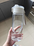 无印良品（MUJI）共聚酯 便携水杯高颜值透明水杯运动水杯 透明 550ml 晒单实拍图