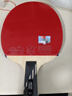 银河 乒乓球拍直拍碳素底板 10星双面反胶10D短柄附拍套 实拍图