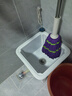 FANAI拖把池阳台小号陶瓷洗拖布池台控墩布池家用卫生间方形自动下水器 【手动款】34cm+下水器 实拍图