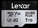 雷克沙（Lexar）tf大疆pocket3内存卡 运动相机无人机内存卡 高速gopro存储卡micro sd卡 双接口读卡器【速度205MB/s】 TF卡 实拍图