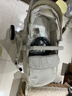 纽贝耳newber婴儿车 婴儿推车 婴儿车0-3岁用折叠可坐可躺带减震 可换向 雾灰  遮阳防蚊罩+抑菌护脊睡板 实拍图