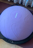 朗威波速球儿童半圆平衡球核心感统训练 星璇紫-46cm月牙款【推荐3-6岁】 实拍图