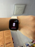 Apple/苹果 Watch Series 10 智能手表GPS款42毫米玫瑰金色铝金属表壳淡桃粉色运动型表带S/M MX1R3CH/B 实拍图