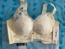 都市丽人莫代尔内衣女聚拢小胸显大上托防下垂收副乳无钢圈蕾丝文胸罩香槟 实拍图