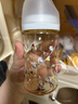 贝亲（Pigeon）PPSU双把手防胀气奶瓶240ml 猫头鹰 L号奶嘴 6月+ AA221 实拍图