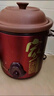 依立紫砂锅3L/4.8L/6.8L大容量炖保元汤电砂锅养生锅煮汤锅机械电炖锅 新款6.8升快炖/2小时好/可慢 6.8L 实拍图