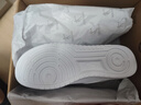 乔丹男鞋板鞋春夏款小白鞋空军一号厚底增高学生休闲运动鞋 纯净白 全新升级 39 实拍图