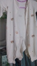 婧麒（JOYNCLEON）新生婴儿衣服秋冬季初生宝宝连体衣纯棉夹棉加厚哈衣爬服冬装 可爱熊 80cm 实拍图