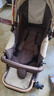 奔昂 婴儿推车可坐可躺轻便避震宝宝折叠婴儿车双向BB童车手推车 升级卡其+一键单手收+可坐躺+可双向推行+四轮高配 实拍图