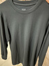 优衣库男装HEATTECH圆领T恤9分袖保暖衣秋衣内衣479428 486842 479432/69藏青色 S 实拍图
