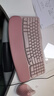 罗技（Logitech）Wave Combo 无线人体工学键鼠套装 垂直鼠标 无线蓝牙鼠标 办公键盘 无线键盘 蓝牙键盘 粉色 实拍图