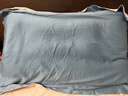 La Torretta枕套一对 60支轻奢高支100%纯棉长绒全棉枕芯枕头套 蓝杏48x74cm 实拍图