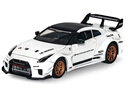 黑曼巴GTR 1:24白色小汽车模型男女小孩儿童玩具合金车模收藏摆件礼物 实拍图