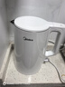 美的（Midea）电烧水壶电热水壶家用1.5L容量316L母婴级不锈钢无缝内胆双层防烫自动断电MK-HJ1566-PRO 实拍图