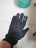 Naturehike挪客防泼水软壳手套防滑冬季加绒厚保暖骑行跑步运动开车登山防寒 月影灰 M 实拍图