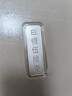 中国黄金（CHINA GOLD）银条足银999银砖银锭白银银块积存 约50g+证书【款式随机发货】 实拍图