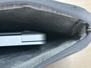 必优美电脑包 苹果联想小新华为14英寸笔记本内胆包轻薄MacBook保护套 升级款带手提-灰色 14寸 实拍图