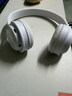 AI降噪】小 米（MI）适用2025最新款蓝牙耳机头戴式真无线PC电脑手机带麦克风二合一音乐游戏运 简约白/呼吸灯/超长续航 实拍图