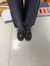 百丽女鞋乐福鞋女英伦小皮鞋25秋新通勤单鞋JD007CM5 黑色-亮面 35 实拍图