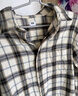 优衣库男女装法兰绒格子衬衫长袖衬衣薄外套481225 480770 481225/30浅米色 M 实拍图