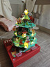 弥鹿（MiDeer）儿童玩具手工DIY发光圣诞树旋转礼物圣诞节八音盒-乐动立体拼图 实拍图