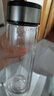 【京东物流配送】高硼硅双层玻璃杯大容量泡茶杯水杯子茶水分离杯 【活动】350ml1只 实拍图