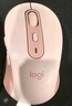 罗技（Logitech）M750M 通用版鼠标 无线鼠标 静音鼠标 对称鼠标 粉色 带Logi Bolt USB接收器 实拍图