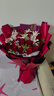 浪漫季节鲜花速递同城配送红玫瑰花束表白女友生日礼物结婚纪念日全国花店 19朵红玫瑰+6朵粉百合 今日达-【可预约送花时间】 实拍图